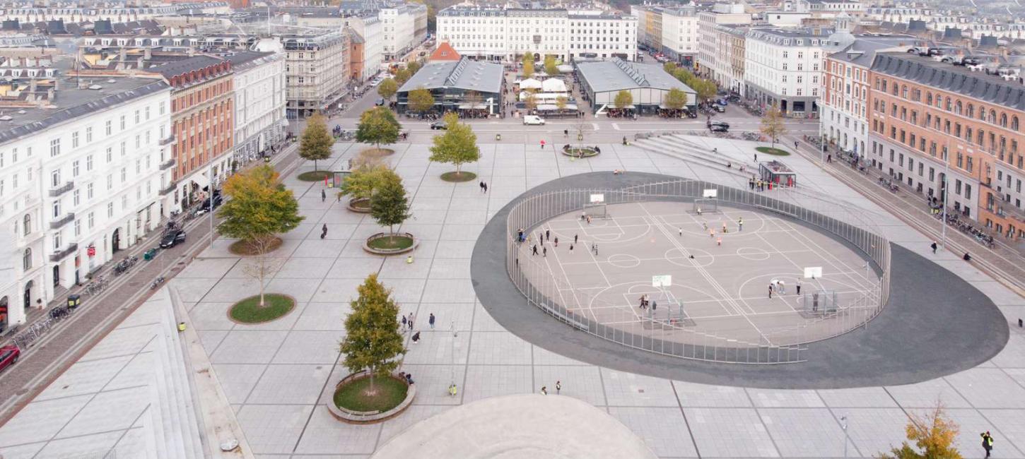 Israel's Square in the heart of Copenhagen