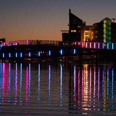 Copenhagen Light Festival - Harbour