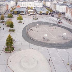 Israel's Square in the heart of Copenhagen